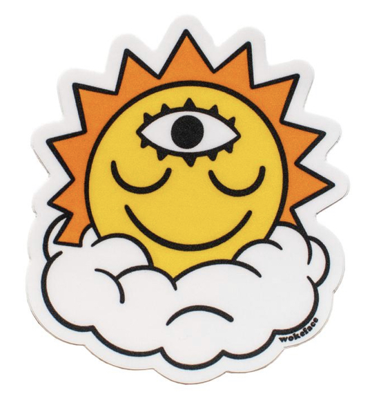 Sunshine sticker